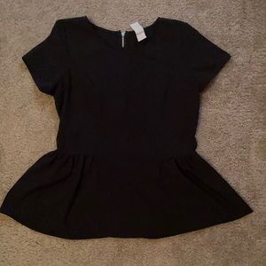 Black dress top